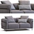 Contemporary Cassina LC3 Sofa 3D model small image 3