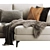 Meridiani Louis Up: Modern Sofa for Stylish Living 3D model small image 2
