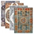 Elegant Vintage Floor Rug 3D model small image 1