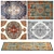 Elegant Vintage Floor Rug 3D model small image 2