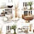 Modern Decor Set 044 | High-Quality 3D Models 3D model small image 1