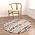 Versatile Set of 8 Rugs 3D model small image 3