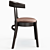 Modern Ergonomic Side Chair 3D model small image 3