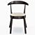 Modern Ergonomic Side Chair 3D model small image 4