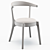 Modern Ergonomic Side Chair 3D model small image 5