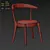 Modern Ergonomic Side Chair 3D model small image 6