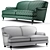 Luxury Furniture: Howard Sofa & Chair 3D model small image 3