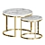 Elegant Luka Coffee Table 3D model small image 2