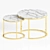 Elegant Luka Coffee Table 3D model small image 3