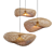 Translucent Rattan Pendant Lights 3D model small image 2