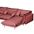 Versatile Auto-Reverse Corner Sofa 3D model small image 5