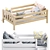 Ernie Children's Bed with Side Board and Stairs 3D model small image 6