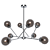 Elegant German Pendant Chandelier 3D model small image 1