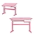 Adjustable Kids Writing Desk 3D model small image 1