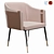 Sunpan Carter Wide Armchair 3D model small image 5