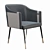 Sunpan Carter Wide Armchair 3D model small image 6