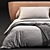 Luxurious B&B Italia Alys Bed 3D model small image 2