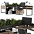 Elegant Office Set 46 - Boost Workplace Efficiency! 3D model small image 2