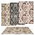 Versatile Rug Set: 6 Designs with VRayFur & Displacement
Dynamic 3D Rug Set: 6 Variants 3D model small image 1