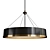 Elegant Pedesina Chandelier 3D model small image 1