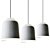 Elegant Teodora Suspension Light 3D model small image 5