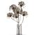 Elegant Dried Flower Bouquet 3D model small image 3