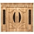 Elegant Lobby Door: Classic Style 3D model small image 1
