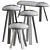 BuzziMilk Stool: Modern Design, Vibrant Colors 3D model small image 4