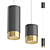 Sleek Cylinder Pendant Light 3D model small image 1