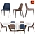 Elegant Poliform Grace: Stylish Dining Chair Table 3D model small image 1