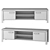 Modern TV Cabinet Ambrosh: Sleek Design, Spacious Storage 3D model small image 2