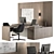 Whiteboard 38 - Manager's Office Furniture 3D model small image 1