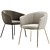 Zara Dining Set: Elegant and Functional 3D model small image 3