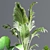 Green Oasis Indoor Plant Set 3D model small image 4