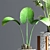 Green Oasis Indoor Plant Set 3D model small image 6