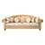 OM Edelweiss 5-Seater Sofa: Classic Elegance for Your Living Room. 3D model small image 2