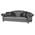 OM Edelweiss 5-Seater Sofa: Classic Elegance for Your Living Room. 3D model small image 4