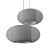 Rattan Pendant Light - Sleek and Stylish 3D model small image 2