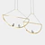 Babetta Duo Glass Pendant: Elegant Illumination 3D model small image 1