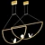 Babetta Duo Glass Pendant: Elegant Illumination 3D model small image 5