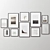 Eclectic Collection of 10 Picture Frames 3D model small image 4