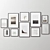 Eclectic Collection of 10 Picture Frames 3D model small image 8