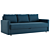 IKEA FRIHETEN Sofa Bed - Comfortable and Stylish 3D model small image 7