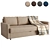 IKEA FRIHETEN Sofa Bed - Comfortable and Stylish 3D model small image 9