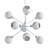 Modern Sputnik Sphere Chandelier 3D model small image 2