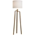 Modern Harrington Tripod Floor Lamp 3D model small image 1