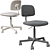 Ergonomic Work Chair: BLECKBERGET 3D model small image 1