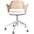 Sleek Oak Conference Chair 3D model small image 3