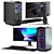 Ultimate PC Gamer Set 3D model small image 2