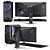 Ultimate PC Gamer Set 3D model small image 3